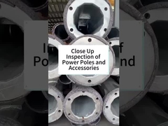 การตรวจสอบใกล้ชิดของเสาไฟฟ้าและอุปกรณ์เสริม