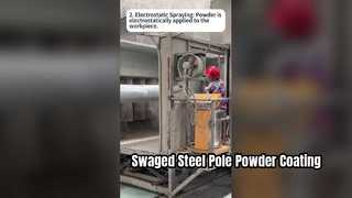 การเคลือบผงเสาเหล็กแบบ Swaged: กระบวนการขั้นสูงสำหรับการป้องกันโครงสร้างพื้นฐานด้านสาธารณูปโภค