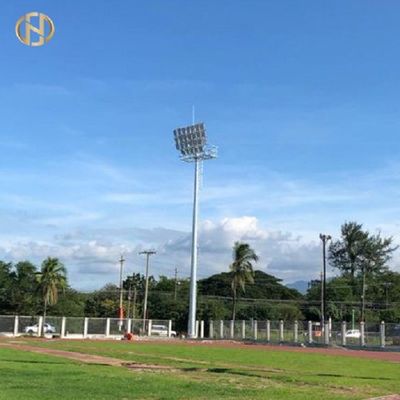 Plaza เสาสูงเสา 25M 35M 40M เสาไฟน้ำท่วม Polygonal Shape