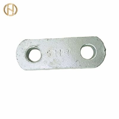 จุ่มเหล็กชุบสังกะสีโครงสร้างแบบขนาน PD Type Clevis / Link อุปกรณ์เสริมเสาแผ่น