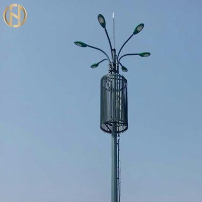 เสาสูง 25 เมตรพร้อมไฟ LED 400W 800W