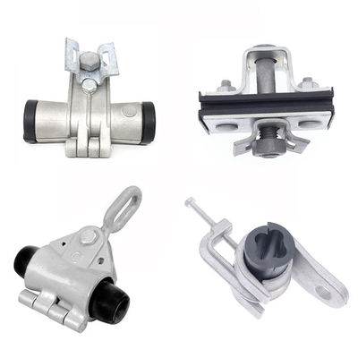 ADSS Fiber Cable Suspension Clamp สายเคเบิลอลูมิเนียมออปติก