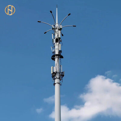 ซื้อ เสาเหล็กสื่อสาร 5G ชุบสังกะสีสำหรับเสาโทรคมนาคมกลางแจ้ง | เสาเสาอากาศเซลล์โมโนโพลแบบกำหนดเองจากผู้ผลิตจีน online manufacture