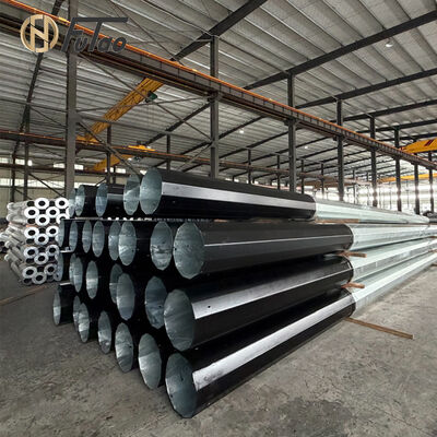 ซื้อ เสาเหล็กสาธารณูปโภค 10kV-33kV – เสาเดี่ยวรูปหลายเหลี่ยม Q355B สำหรับสายส่ง online manufacture