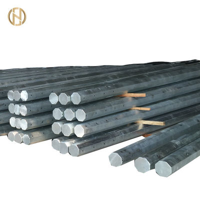 ซื้อ เสาไฟ 15M สำหรับการติดตั้งบนพื้นดินพร้อมการเชื่อมต่อฐานแปลน 400x400mm online manufacture