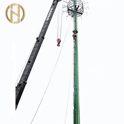 ซื้อ GR50 Grade Steel Telecommunication Post 25M 30M 36M ความหนาของผนัง 3-25 มม online manufacture