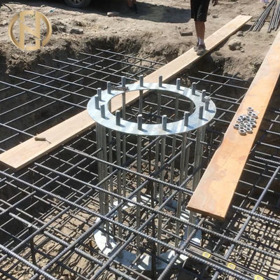 ซื้อ 36M 48M เสาโทรคมนาคมเสาสื่อสารโมโนโพลเหล็กชุบสังกะสี online manufacture