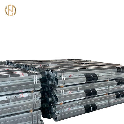 ซื้อ แรงดันต่ำท่อเหล็กชุบสังกะสีเสา 11m ความยาวสีดำสีจิตรกรรม online manufacture