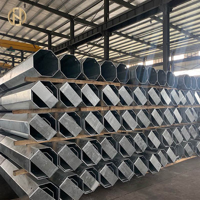 ซื้อ 26.3 กม. 33kV ท่อเหล็กแบบแยกเสาสำหรับสายส่งกำลังไฟฟ้า online manufacture