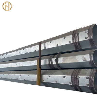 ซื้อ ASTM 633 12m เสาไฟโลหะชุบสังกะสีแบบจุ่มร้อนสำหรับระบบส่งกำลัง online manufacture