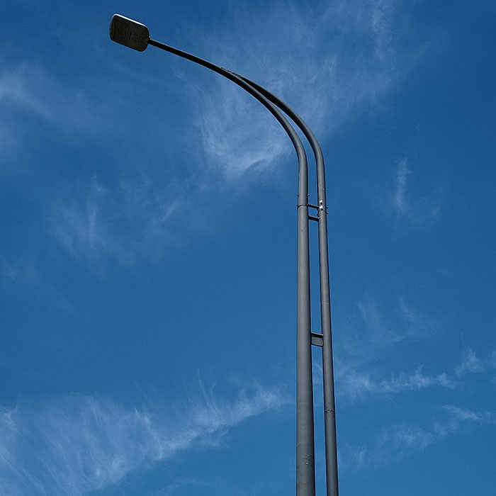 สายไฟ LED Street Light Pole ที่สามารถปรับแต่งได้