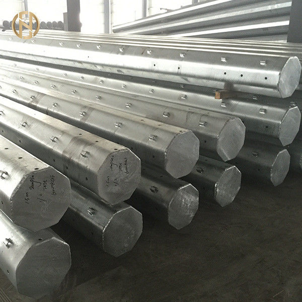9M 30FT ท่อเหล็กเสา 200daN 2KN GR50 ลมทนอายุการใช้งานนาน