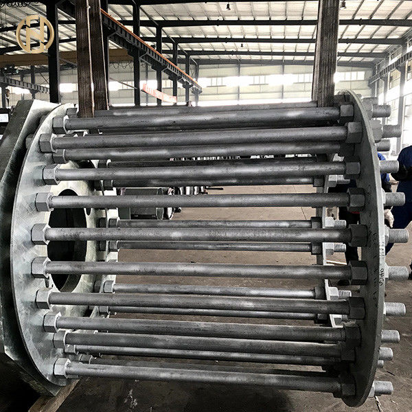Hot Dip Galvanized โทรคมนาคมโพสต์ 20M 25M 30M 35M 40M ลมทน