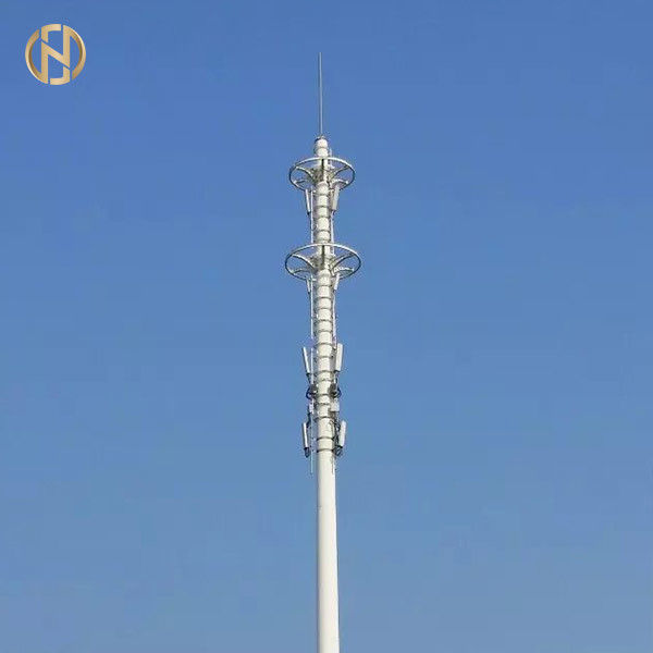 30M 35M เสาโทรคมนาคมเสาส่งสัญญาณโมโนโพลต้นปาล์ม