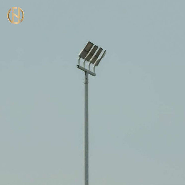 สีสเปรย์เสาสูงเสาสีขาว 85FT 90FT 95FT ISO 9001 ได้รับการรับรอง