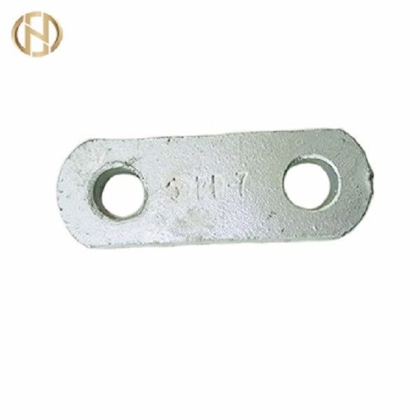 จุ่มเหล็กชุบสังกะสีโครงสร้างแบบขนาน PD Type Clevis / Link อุปกรณ์เสริมเสาแผ่น