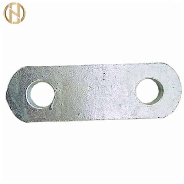 จุ่มเหล็กชุบสังกะสีโครงสร้างแบบขนาน PD Type Clevis / Link อุปกรณ์เสริมเสาแผ่น