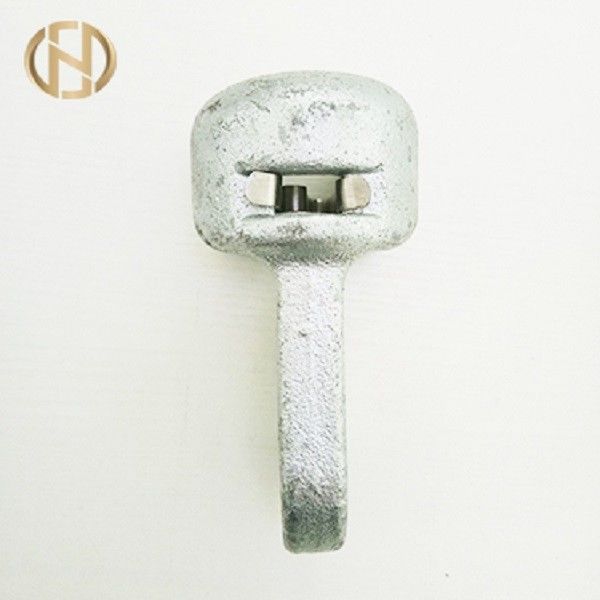 ซ็อกเก็ตเหล็กชุบสังกะสีแบบจุ่มร้อน Clevis Eye สะดวกในการเป็นฉนวน