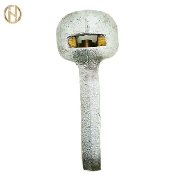 ซ็อกเก็ตเหล็กชุบสังกะสีแบบจุ่มร้อน Clevis Eye สะดวกในการเป็นฉนวน