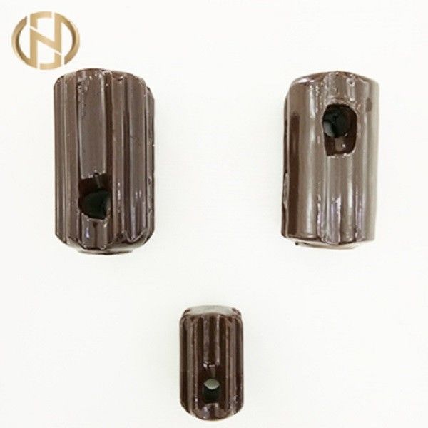 ฉนวนกันความร้อนพอร์ซเลนเซรามิก Bullnose ANSI 54-1, 54-2, 54-3, 54-4 อุปกรณ์เสริมเสา