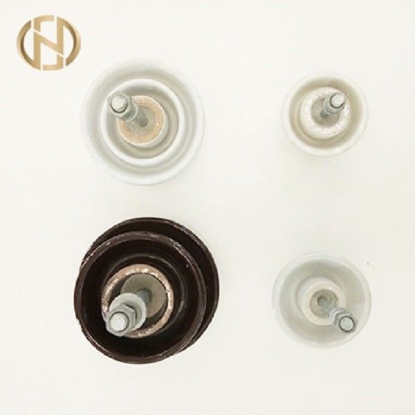 ฉนวนกันความร้อนพอร์ซเลนเซรามิก Bullnose ANSI 54-1, 54-2, 54-3, 54-4 อุปกรณ์เสริมเสา