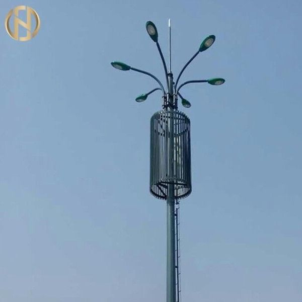 เสาสูง 25 เมตรพร้อมไฟ LED 400W 800W