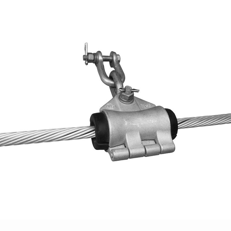 ADSS Fiber Cable Suspension Clamp สายเคเบิลอลูมิเนียมออปติก