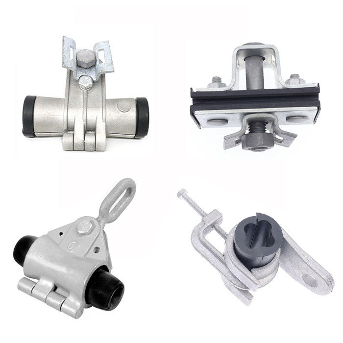 ADSS Fiber Cable Suspension Clamp สายเคเบิลอลูมิเนียมออปติก