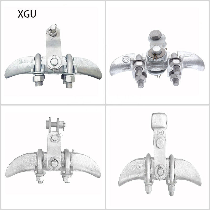 ที่หนีบ Suspension สำหรับ Twin Jumper Conductor อุปกรณ์ไฟฟ้าแรงสูง