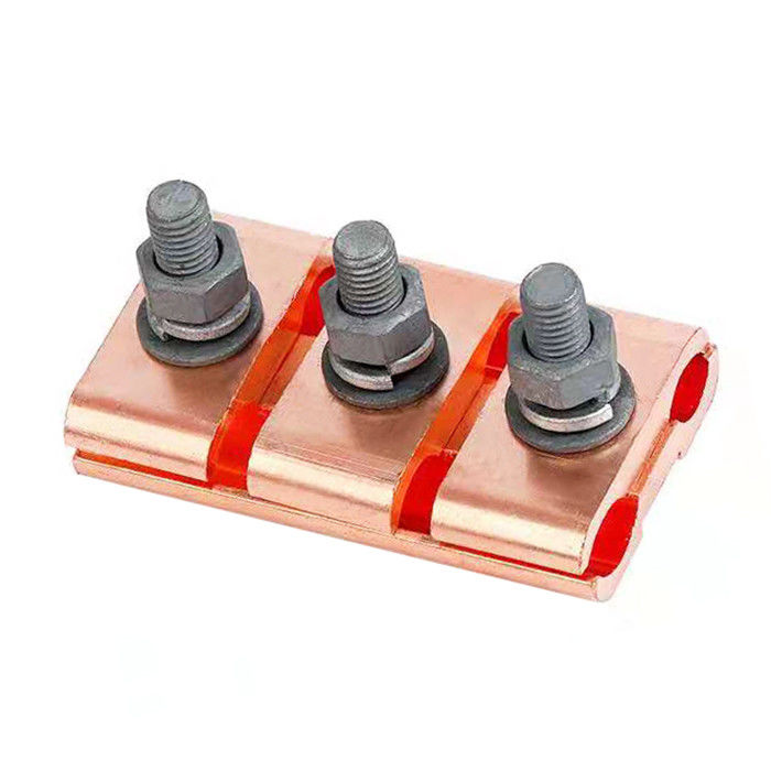 JBTL ซีรี่ส์ Copper Parallel Groove Clamps เหล็กอ่อน เหล็ก อะลูมิเนียม