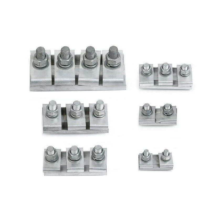 JBTL ซีรี่ส์ Copper Parallel Groove Clamps เหล็กอ่อน เหล็ก อะลูมิเนียม