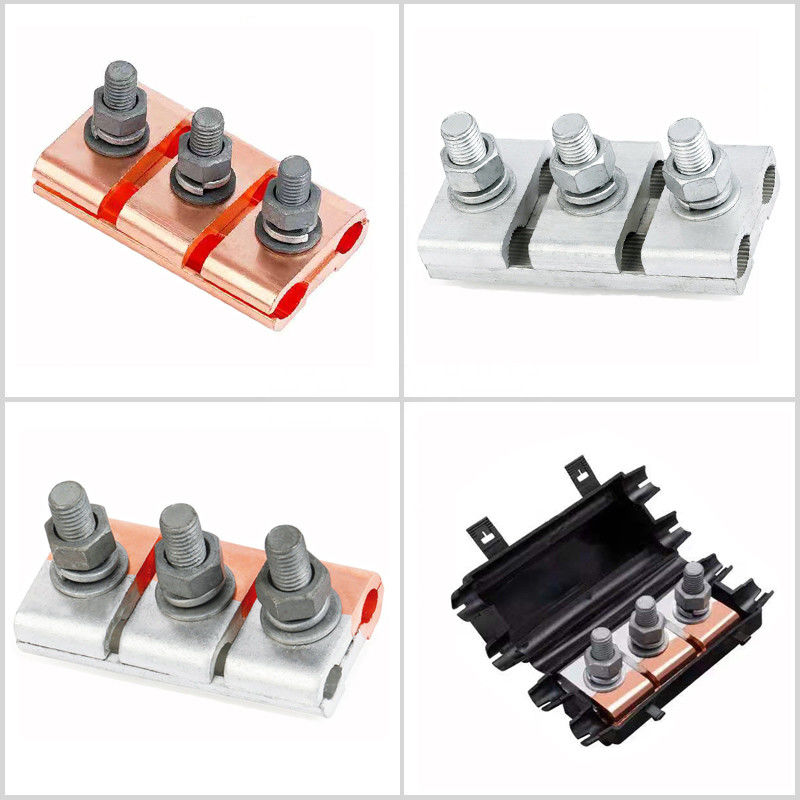 JBTL ซีรี่ส์ Copper Parallel Groove Clamps เหล็กอ่อน เหล็ก อะลูมิเนียม