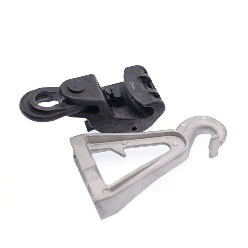 LV Cable Suspension Clamp Assembly พลาสติก Dead End Metal Anchor Bracket