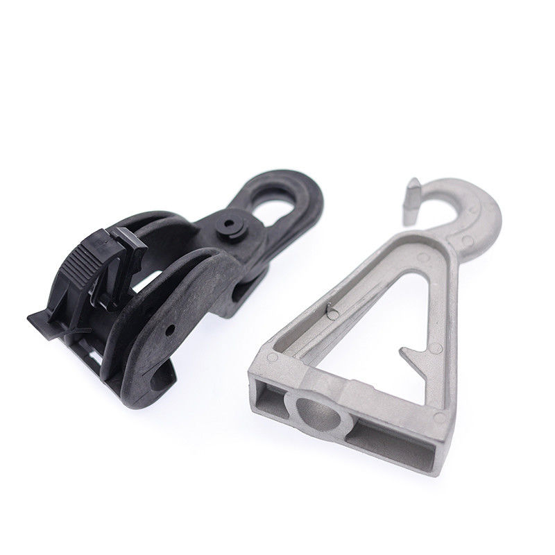 LV Cable Suspension Clamp Assembly พลาสติก Dead End Metal Anchor Bracket