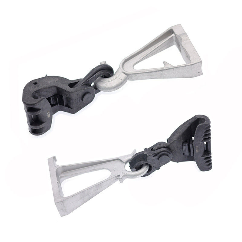 LV Cable Suspension Clamp Assembly พลาสติก Dead End Metal Anchor Bracket