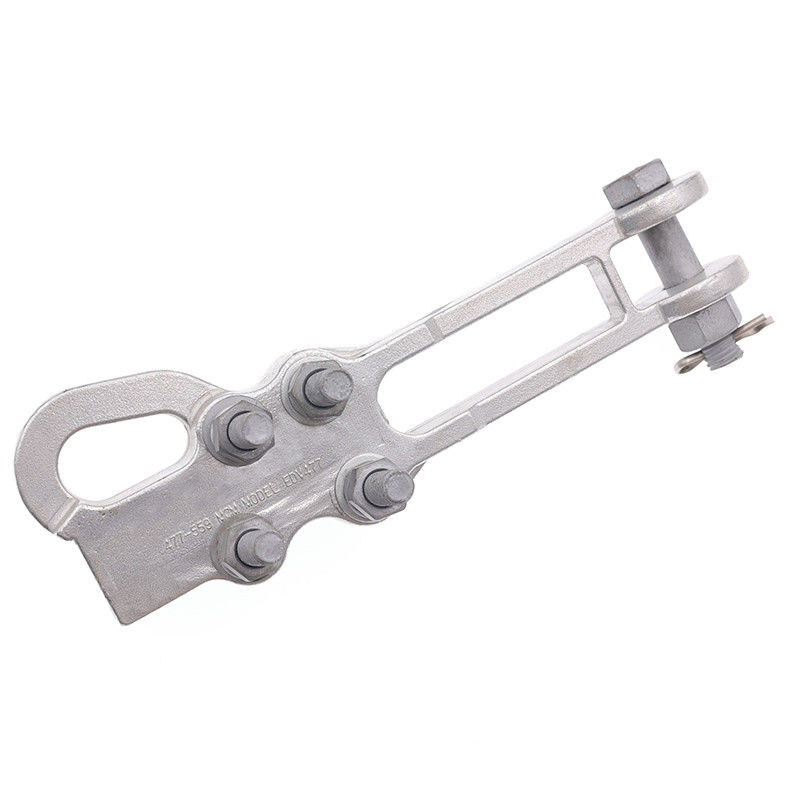 สายไฟสายไฟ Deadend Strain Clamp Terminal Overhead Conductor NY ไฮดรอลิค