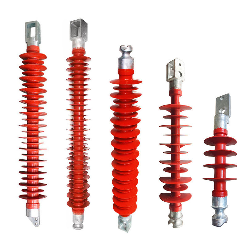 อุปกรณ์เสริมเสา HV Cross Arm Composite Insulator แรงดันสูง