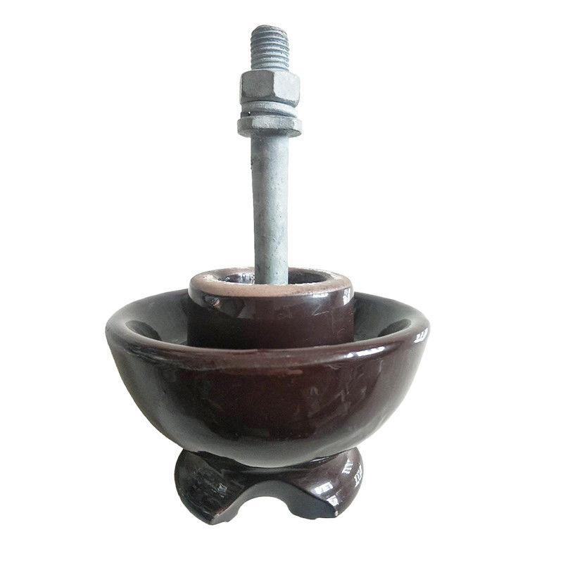 Pin Type Anti Pollution Porcelain Insulator อลูมิเนียมอัลลอยด์