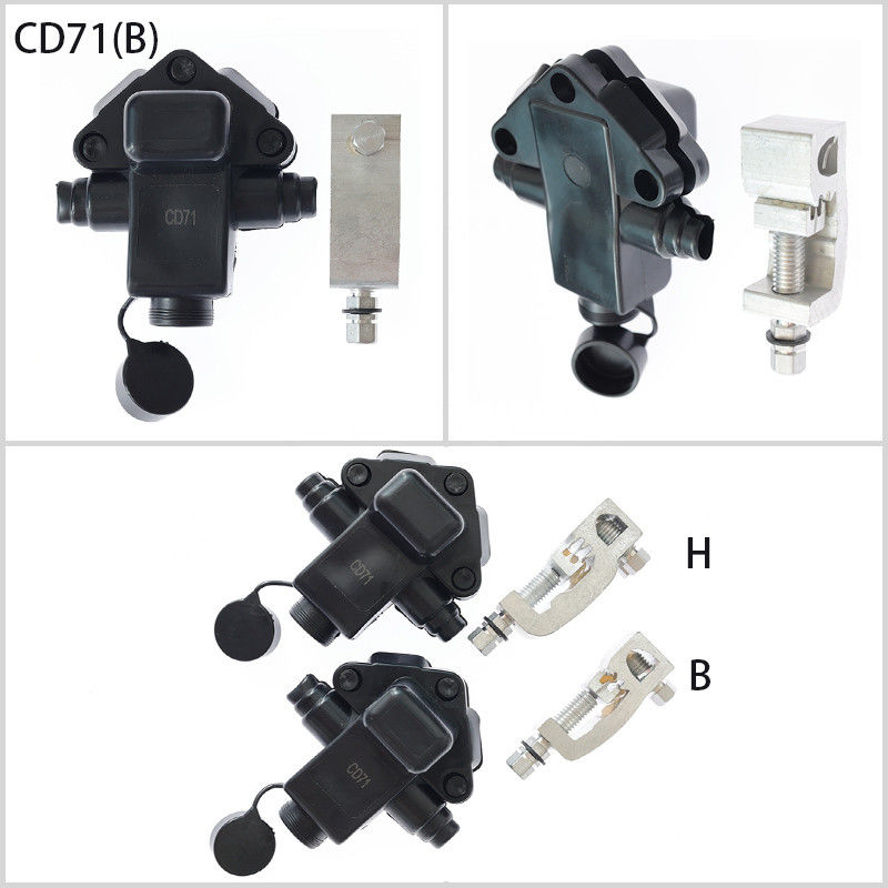 ตัวหนีบสายเคเบิลฉนวนเจาะขั้วต่อ Bolts ไฟฟ้าแรงต่ำ