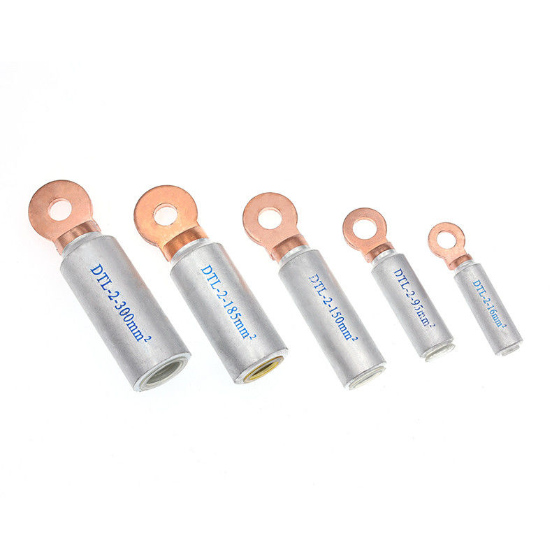 Forged Crimp Pin Type Terminal Lugs Ferrules สายเคเบิล Bimetal Copper