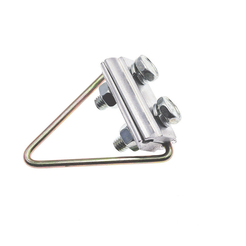 OPGW Optical Figure 8 แคลมป์ยึดสายเคเบิลพร้อม Steel Messenger
