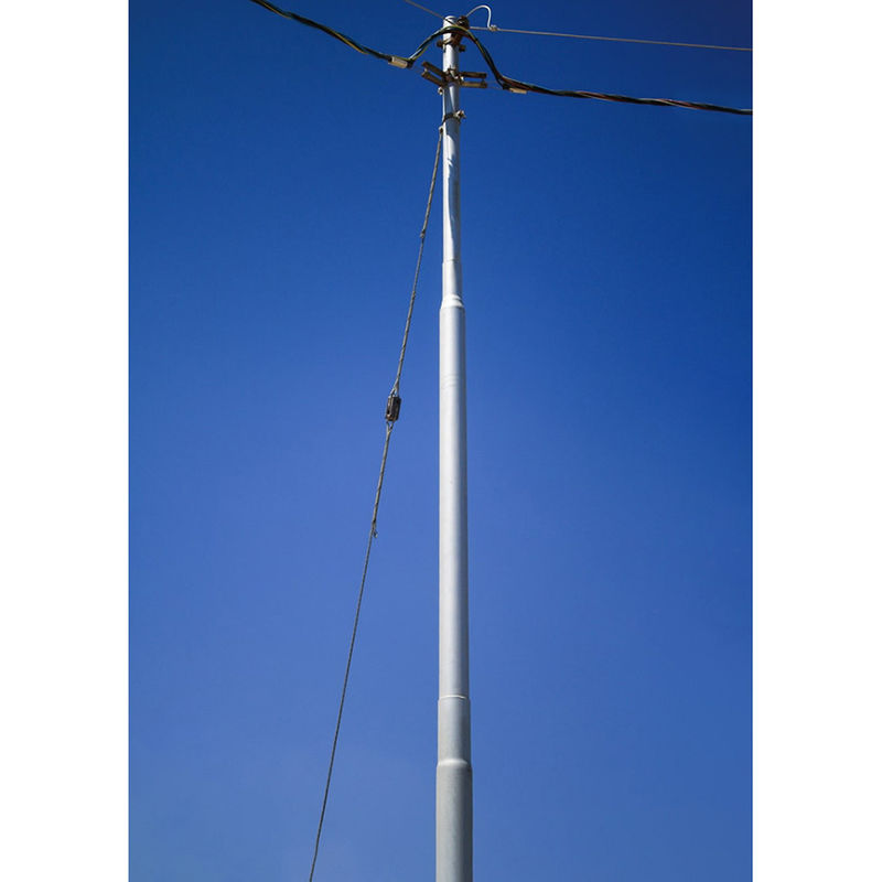 Swage Steel Tubular Pole 16M Hot Dip สำหรับพลังงานไฟฟ้า